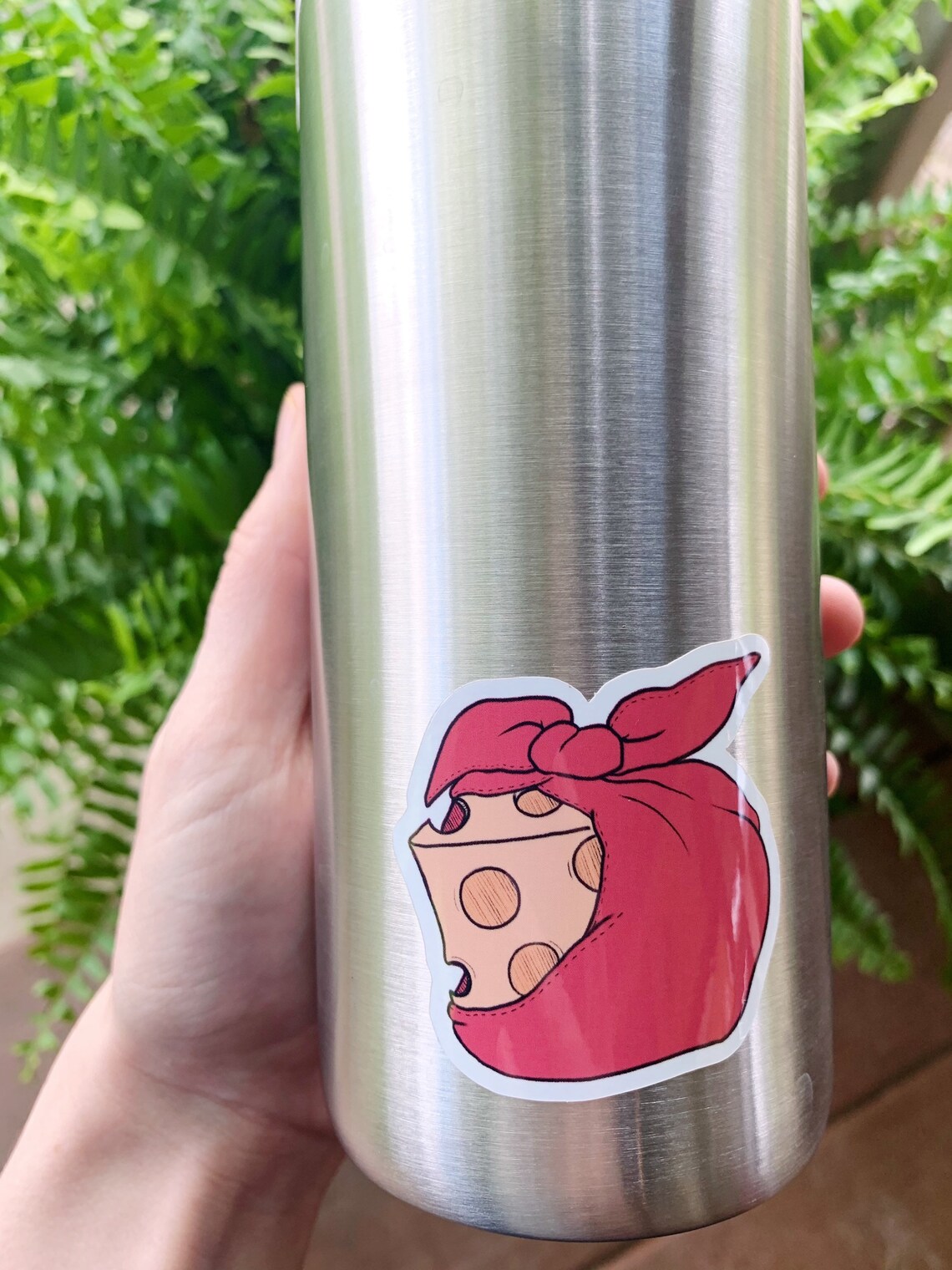 Cheese Vinyl Sticker Etsy