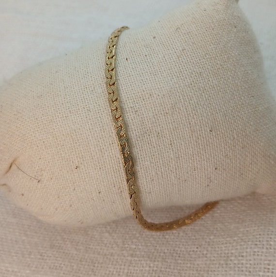 Minimalist 18k Gold-Plated Dainty Chain Bracelet