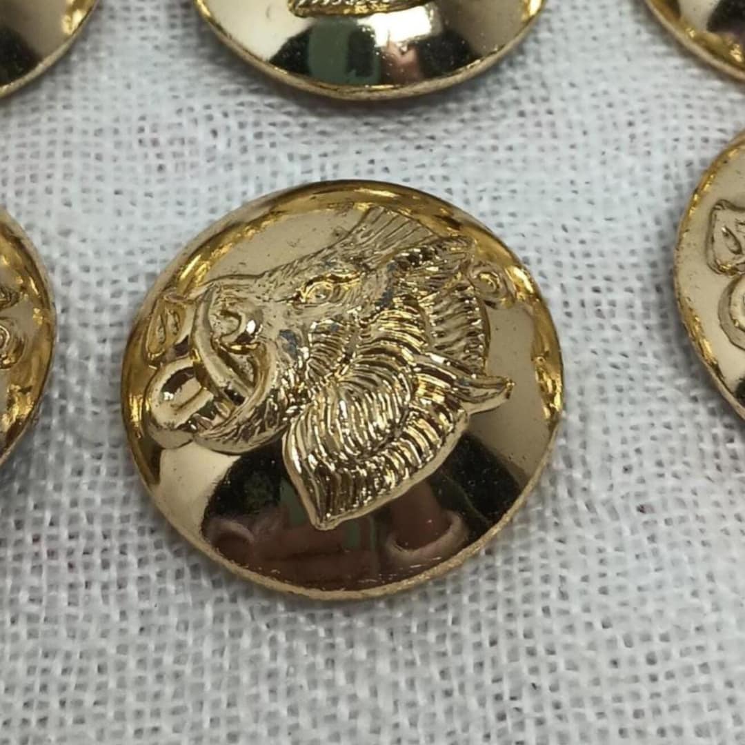 Set of 12 - Boar Livery Uniform Coat Buttons — 1