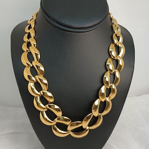 Colar Vintage Napier com Corrente de Ouro
