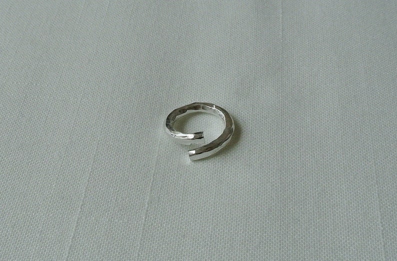 statement ring silver jewelry silver ring gift for her birthday, open ring chunky ring mexican ring minimal ring hammered ring