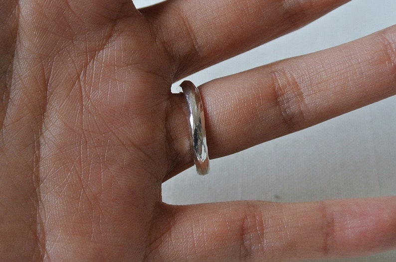 statement ring silver jewelry silver ring gift for her birthday, open ring chunky ring mexican ring minimal ring hammered ring