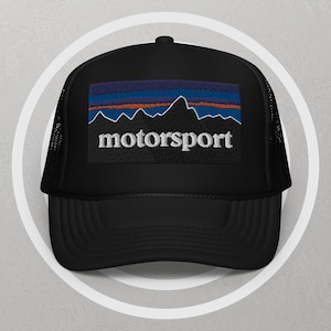 Motorsport Foam Mesh Trucker Hut