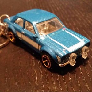 1970 Ford Escort RS 1600 - mini diecast car KeyChain gift