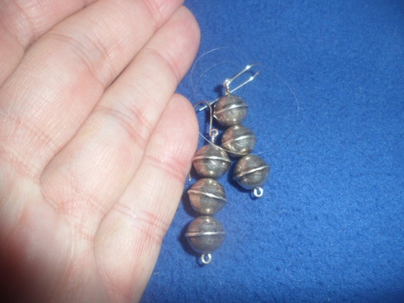 Old Handmade Sterling Beads VINTAGE NAVAJO PEARLS… - image 8