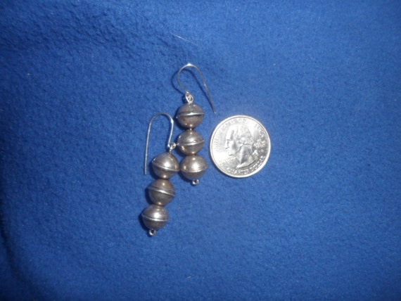 Old Handmade Sterling Beads VINTAGE NAVAJO PEARLS… - image 7