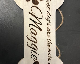 Custom pet name wall decor