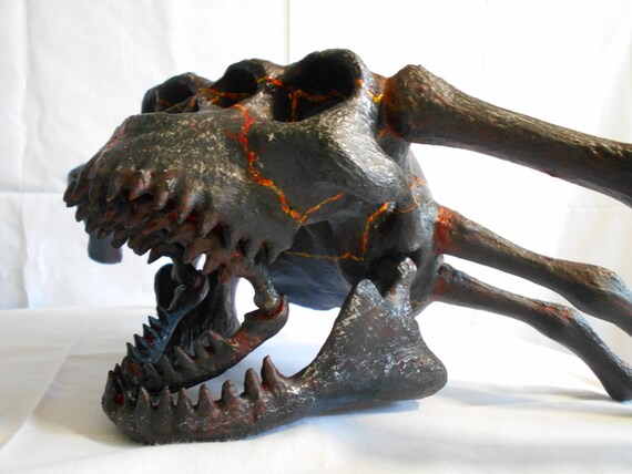 Demon Dragon Skull Etsy Demon Dragon Skull Etsy