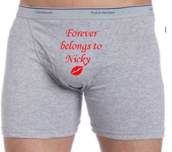 Forever Belongs To Boxer Briefs for Valentines Day, Gifts for Husband,  Gifts for Dad, Birthday Gifts for Him, Anniversary Gifts for Him 