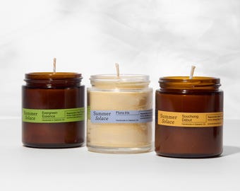 Tallow Candle Trio – Travel Set | Core Collection