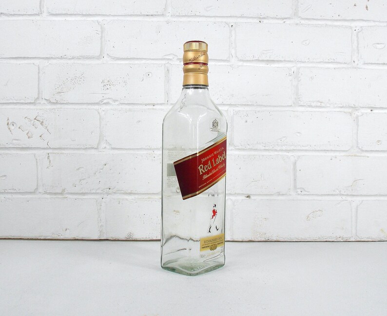 Empty Clean Whisky Bottle Empty Liquor Bottle Empty Liquor Etsy Singapore