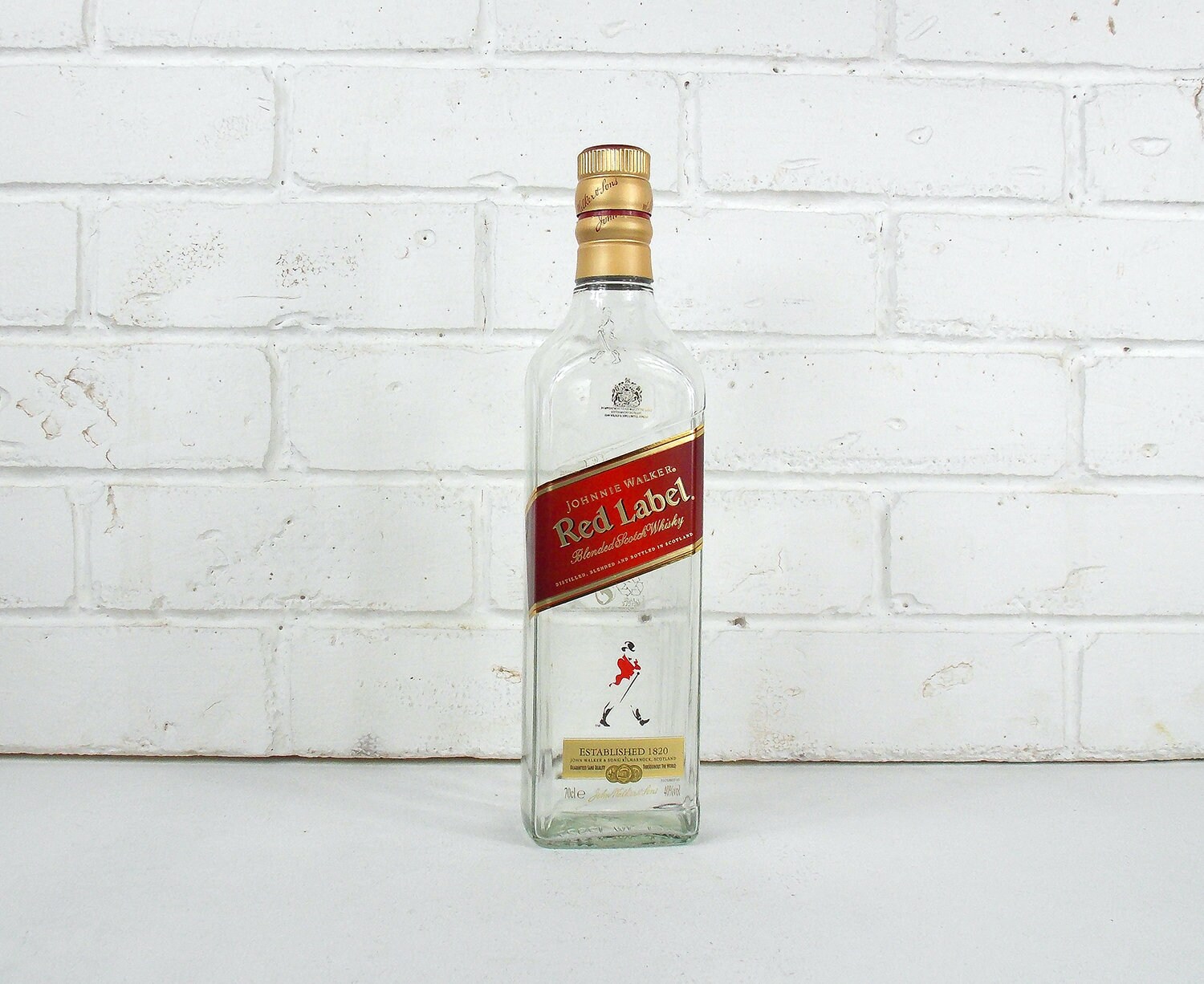 Empty clean whisky bottle empty liquor bottle empty liquor Etsy