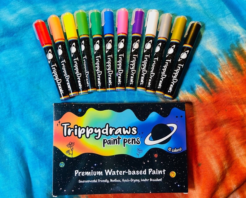 Paint Pens by TrippyDraws Etsy