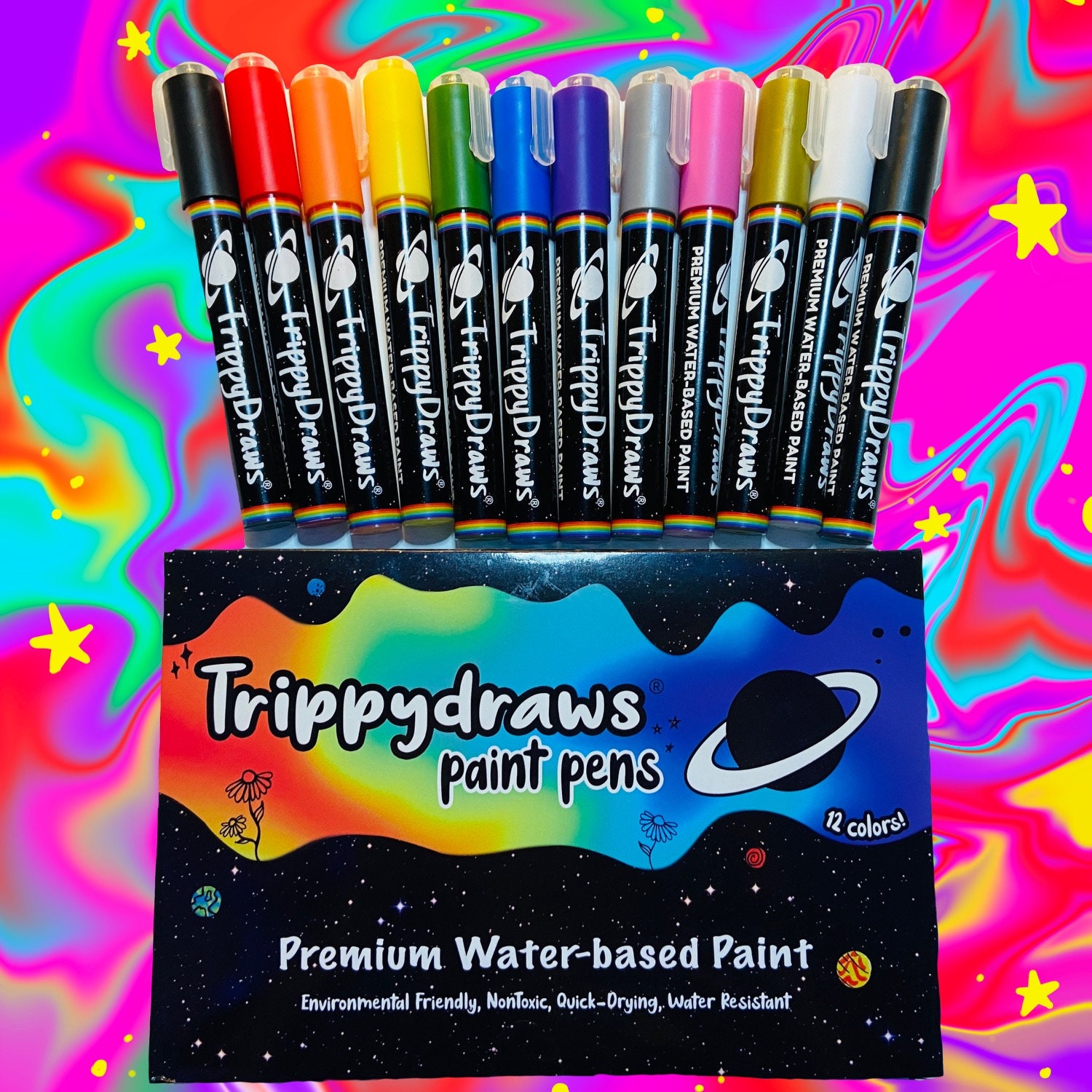 Paint Pens by Trippydraws 