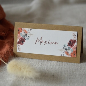 Marque place mariage bohème