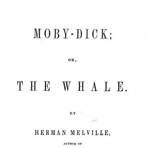 Moby Dick, Herman Melville, A3, Primera edición, DESCARGA DIGITAL INSTANTE, Libro, Impresión de arte, Arte de pared, imprimible, pdf, Vintage, Oldie, Ballena