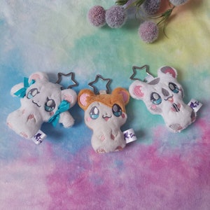 Hamster Chibi Karakter Sleutelhanger