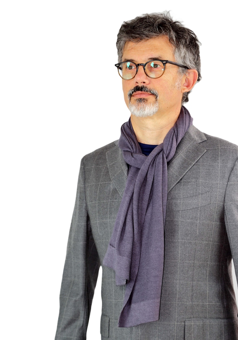 Mens Cashmere Scarf Yellow Exclusive Gift for Him. Long Etsy