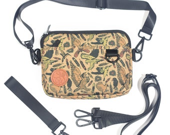 Peacock Birds Sport Waist Packs Fanny Pack Adjustable For Hike