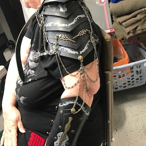 Custom Shoulder armor LaRP Cosplay