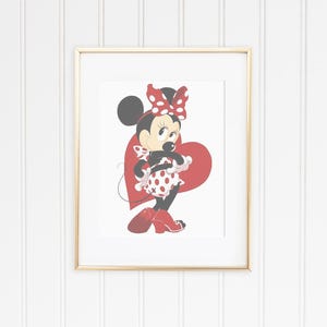 Minnie Mouse Counted Cross Stitch Pattern, PDF, Pattern Keeper compatible