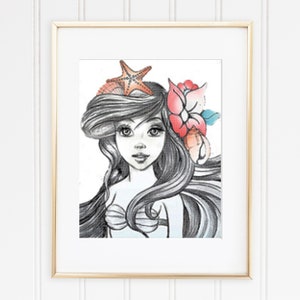 Mermaid Counted Cross Stitch Pattern, Pattern Keeper compatible, PDF download