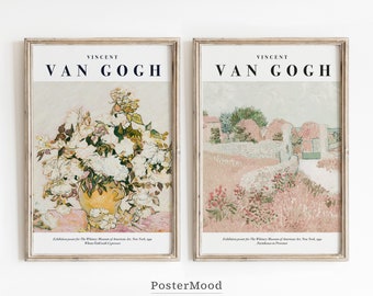 Van Gogh Exhibition Poster Set: Classic Art Prints (Digital Download)