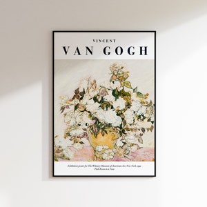 Vincent Van Gogh Art Print, Berggruen Cie, Van Gogh, Impressão colorida, Van Gogh Art Exhibition Poster, Mid Century, Gallery Wall Art Van Gogh