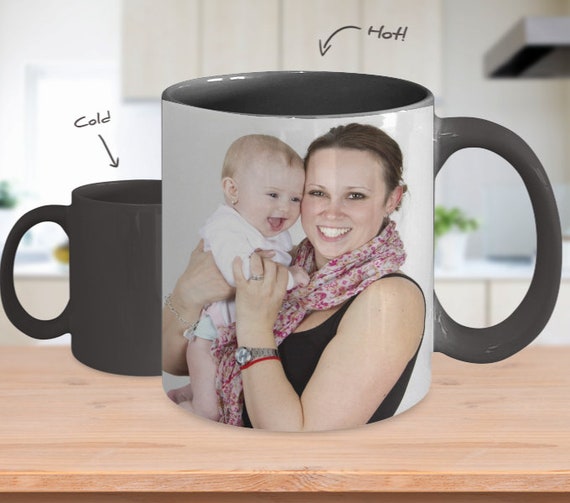 Heat Sensitive Color Changing Coffee Mug, Funny Coffee Cup, Hot Girl  Design