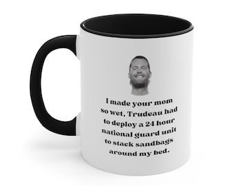 Shoresy Tv Show Mug, I Made Your Mom So Wet, Jared Keeso Movie Quotes, Shoresy Fan Gift, Movie Lover Gift, Hockey Fan Gift, Two Toned Cup