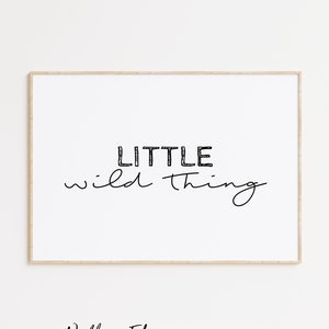 baby quote print, printable baby quote, little thing print, little thing wall art, baby wall art, nursery print, minimalist nursery print