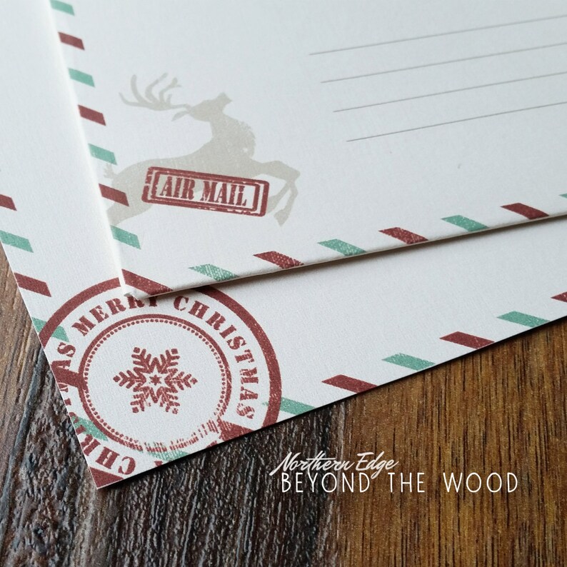 Rudolph Christmas Letter, Reindeer Letter, Rudolph Stationary, Add Your ...