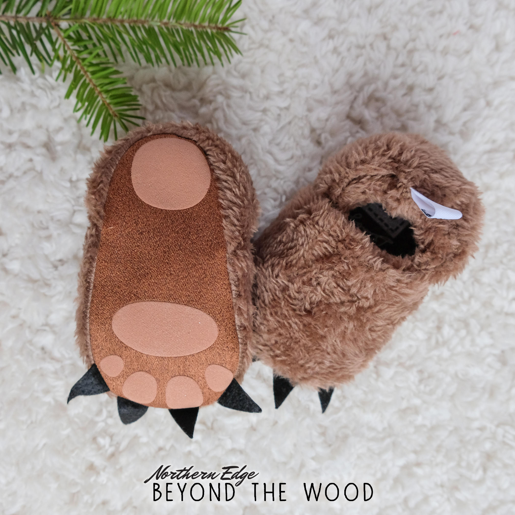 Baby monster hotsell feet slippers