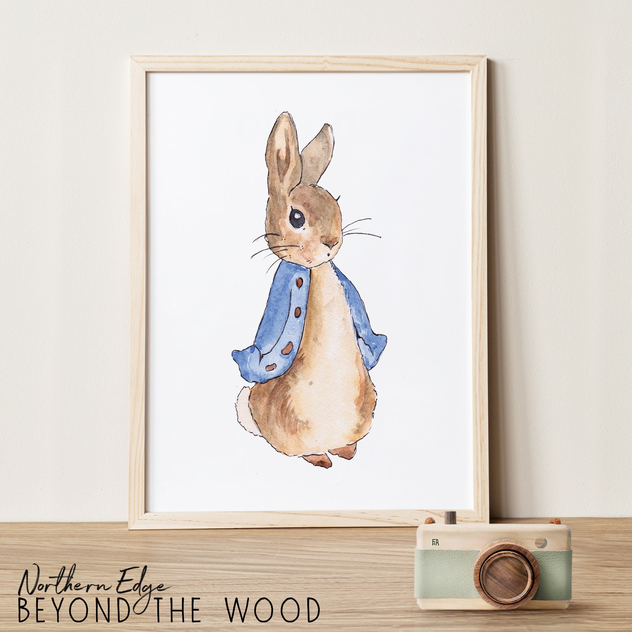 Peter Rabbit Print Peter Rabbit Art Nursery Wall Decor Etsy
