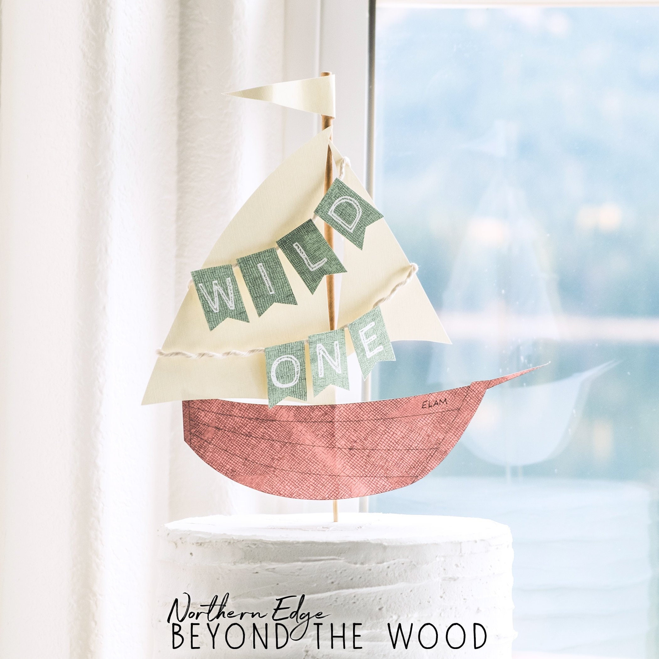 WHERE THE WILD Things Are Boat Prop, Little Red Sail Boat Infant
