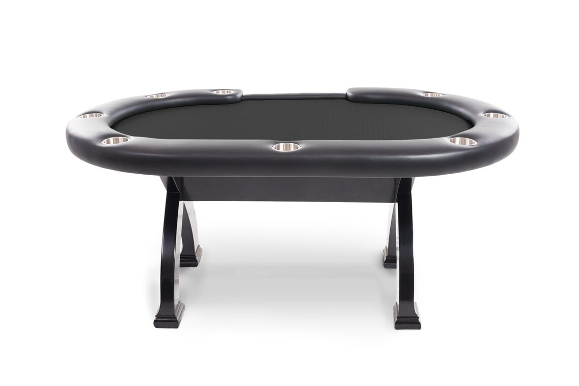 X2 Mini Poker Table with Dining Top and 6 Dining Chairs Etsy