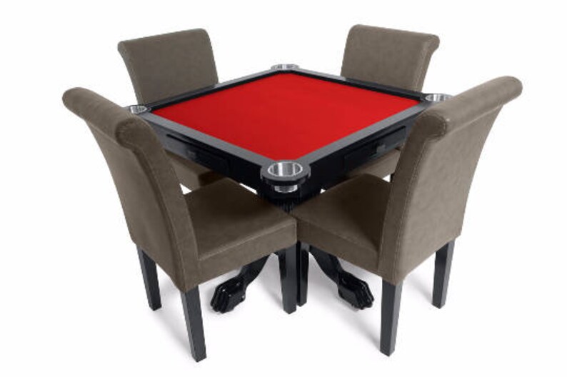 The Levity Game Table With 4 Lounge Chairs