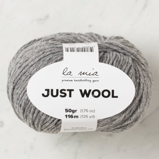 Wool Yarn, La Mia Just Wool, Wool Yarn for Knitting, Wool Yarn for Rug,  Wool Yarn for Crochet, Knitting Yarn, Home Decor Yarn 