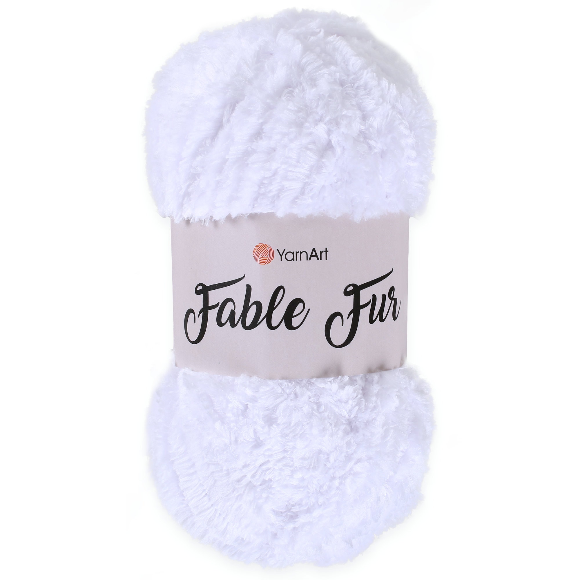  Yarnart Fable Fur Yarn (100gr), Soft Fur Yarn Chunky