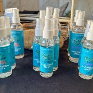 Magnesium Spray, Handmade Magnesium Spray, Magnesium Body Spray, Body Spray, Gifts for Her, Gifts for Him