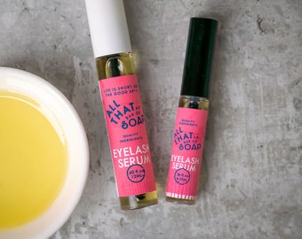 All Natural Eyelash Serum, Healthy Eyelash Growth, Eyelash + Eyebrow Potion, Healthy Eyebrows, Castor Oil Serum
