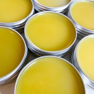All Natural Dandelion Balm, Fresh And Soothing Balm, Handcrafted Natural Dandelion Salve, Unscented Salve