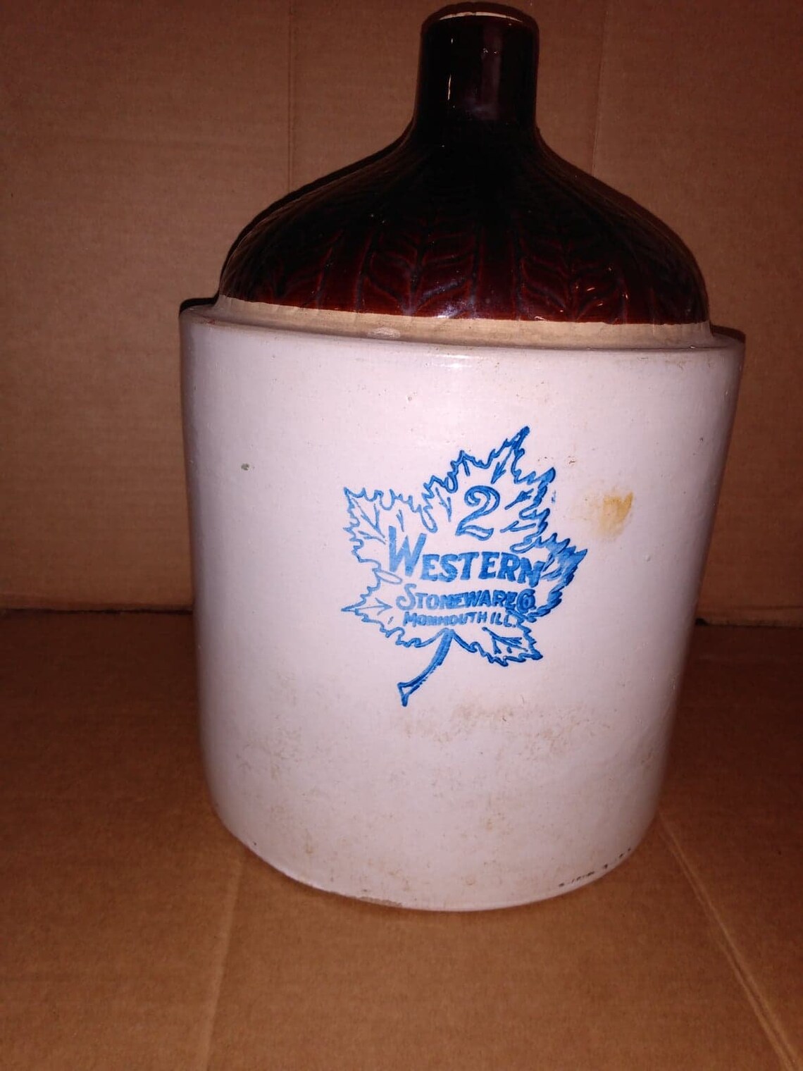 Two Gallon Jug par Western Stoneware de Monmouth Illinois. Etsy