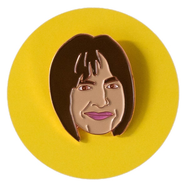 Patti LuPone enamel lapel pin