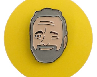 Stephen Sondheim enamel lapel pin