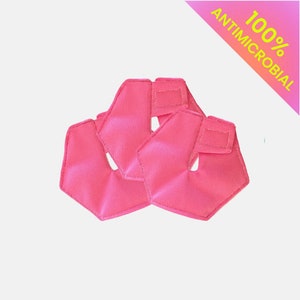 Antimicrobial G-Tube Pad in PINK for Feeding Tube, Button, Mickey, Gastrostomy feeding, tubies - Absorbent and soft!