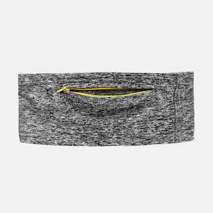 Insulin Pump Belt in Charcoal for Diabetes - Softstretch Waistband w/ Hidden Zipper Pocket for Insulin Delivery - Medtronic, Omnipod, Tandem