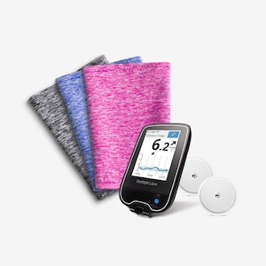 3 Bicep Bands™ Multicolor- sensory-friendly for T1D - PICC line cover - omnipods - glucometers - IVs - Diabetes Care - SPF 50 -sweat-wicking