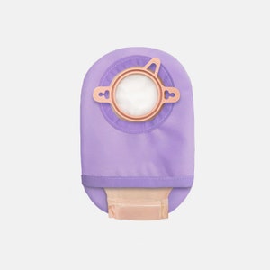 Ostomy Pouch Cover in ORCHID for Colostomy, Ileostomy, Urostomy Bag - Stoma - Water-resistant - Eco-PUL - Flips open for easy empty