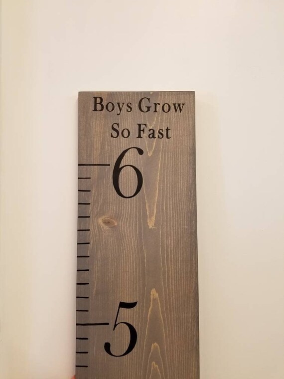 Painted Growth Chart